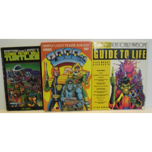 112 - Blockbusters boardgame by Waddingtons and 7 comic books including Garfield etc