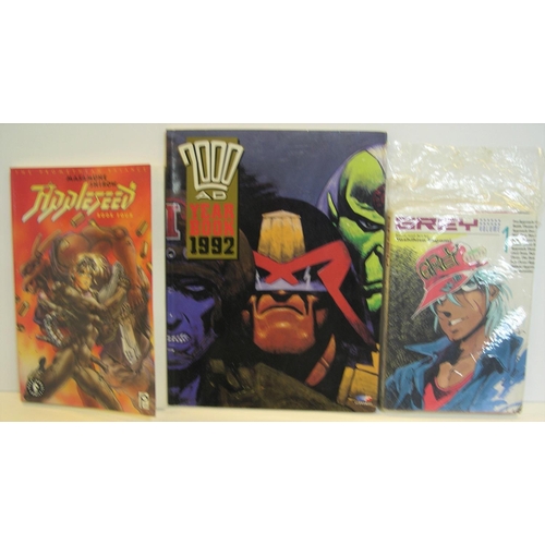 112 - Blockbusters boardgame by Waddingtons and 7 comic books including Garfield etc