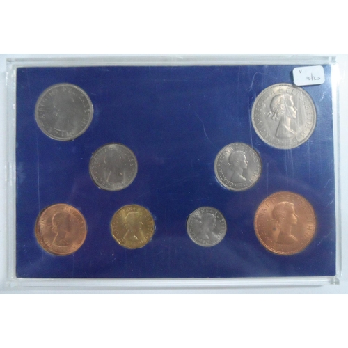 163 - Sandhill cased 1966 cased coin set