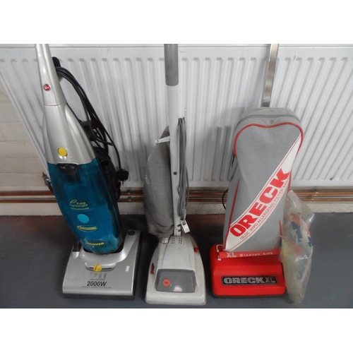 178 - 3 various vaccum cleaners (1 with additional bags) all in good, clean condition, all believed to be ... 