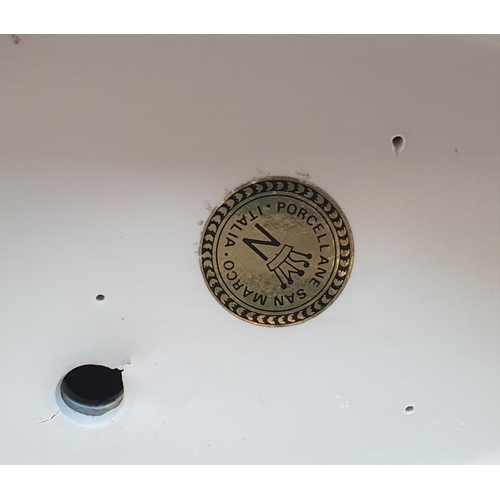 157 - San Marco (Italy), large porcelain figure of a Hindu Goddess, 50 cm tall,

The piece is in fine cond... 