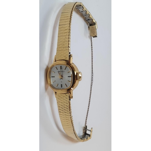 215 - Seiko ladies vintage cocktail wristwatch