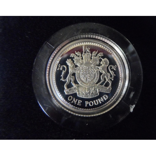 235 - Two cased Royal Mint 1983 silver proof £1 coins (2)