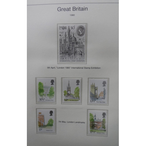 247 - QEII 1971 to 1994 over 2 albums with approx 160 unmounted mint sets