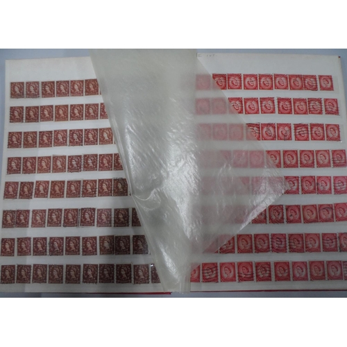 255 - 3 albums of world stamps to include Canada QV-QEII, early Greece and other countries as well as used... 