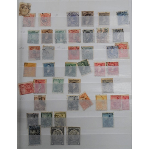 256 - Red world album mainly with South & central American with many early examples and high value early i... 