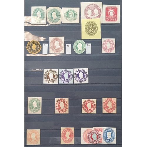 261 - Good album of unused postal cut-outs