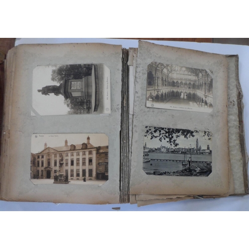 264 - Superb 1920/30s album of mainly Belgium landscapes (Ostend, Bruges, Waterloo, Antwerp etc) & a few o... 
