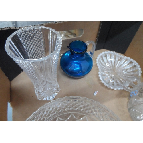 218 - Nine good quality vintage and antique cut glass (9)