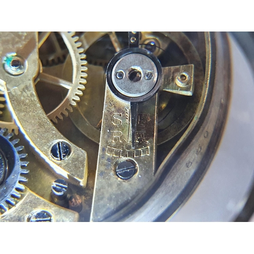 210 - Old pocket watch workings, no case