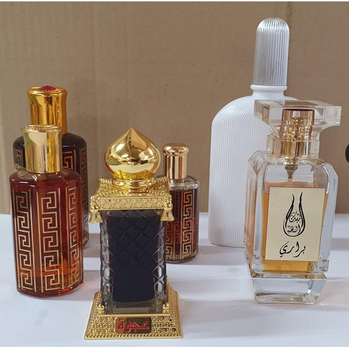 42 - Collection of mainly middle-eastern perfume bottles and oils (6)