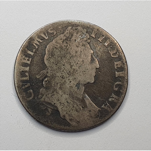 178 - William III, 1697 silver shilling