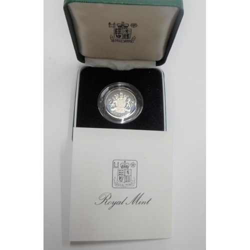 174 - Royal Mint 1983 Elizabeth II silver GB£1