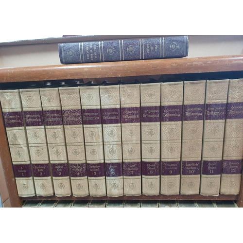 452 - Complete set of 1964 Britannica Encyclopedia, volumes 1-23 together with index, book of the year, al... 