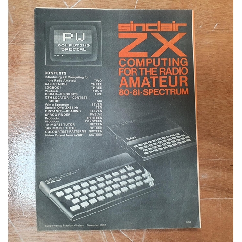 475 - Vintage PW computing special magazine on the Sinclair ZX in mint condition
