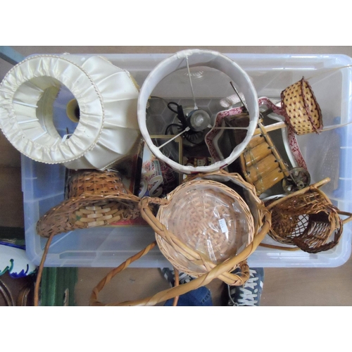 494 - Large quantity of various collectables to include wooden items, 2 pairs of candlesticks, table light... 