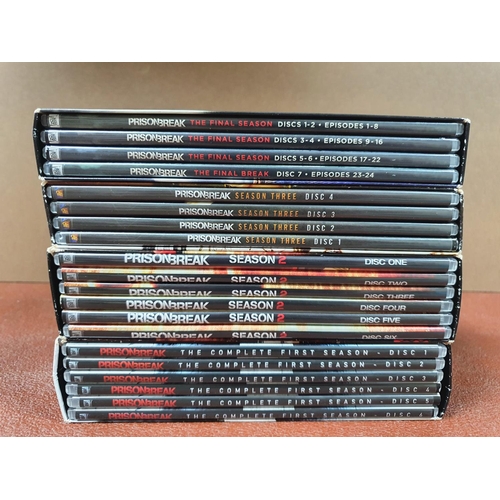 536 - 4 season DVD box set of Prison break