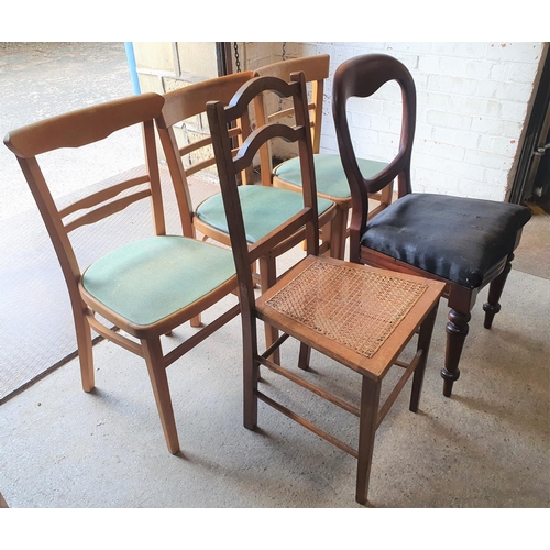 404 - Five various chairs (5)