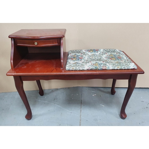 405 - Telephone table & seat