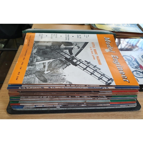 47 - Large collection of engineering parts together with a large collection of radio restoration books & ... 