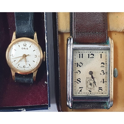 35 - Collection of 4 vintage watches including a boxed Oris example (4)