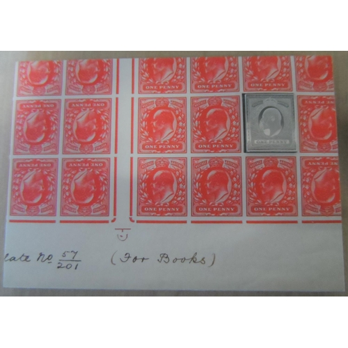 13 - Royal Mail sterling silver ingot stamp replica collection including Edward VII penny & pound, George... 