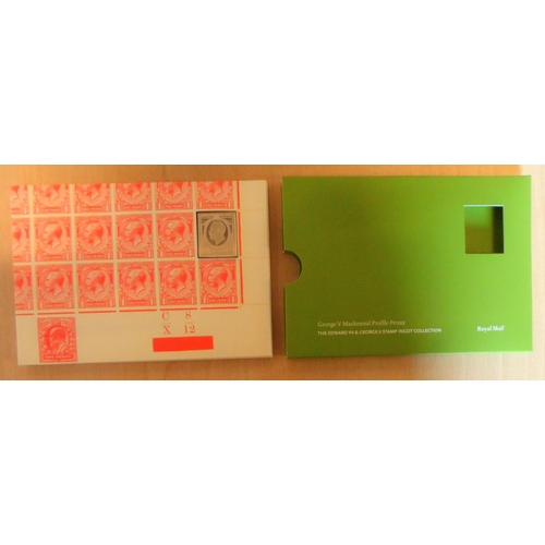 13 - Royal Mail sterling silver ingot stamp replica collection including Edward VII penny & pound, George... 