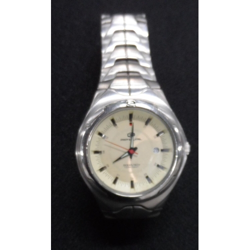 70 - Gents RIPCURL Ocean Tech 100m, classic surf wrist watch with stainless steel strap