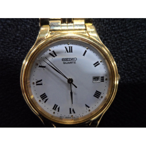 73 - Ladies gold coloured Seiko watch