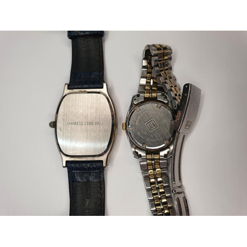 74 - Tissot PR100 wristwatch together with a Sekonda  example (2)