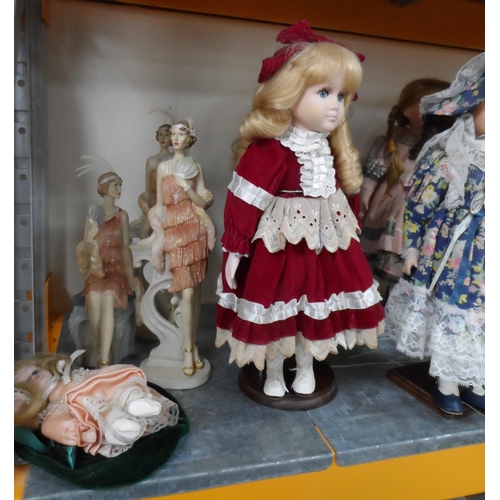 165 - Collection of dolls (Qty)