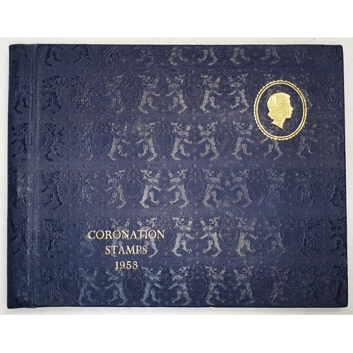 207 - Compete set of 1953 Commonwealth Coronation omnibus edition in offical album