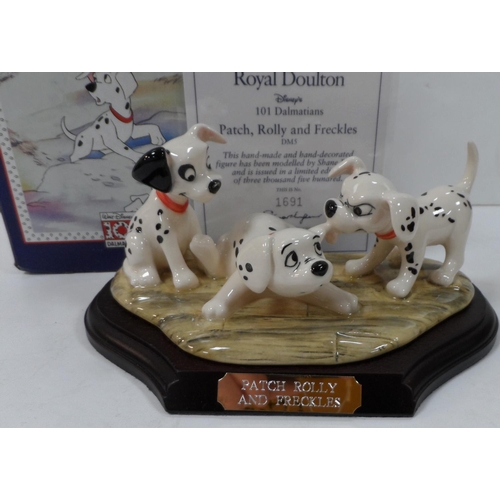 333 - Boxed, limited edition Royal Doulton 101 Dalmations 