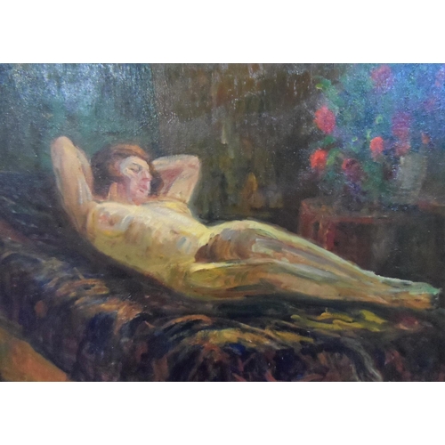 582 - Superb, early 20thC unsigned, stylish Dutch impressionist oil on canvas 