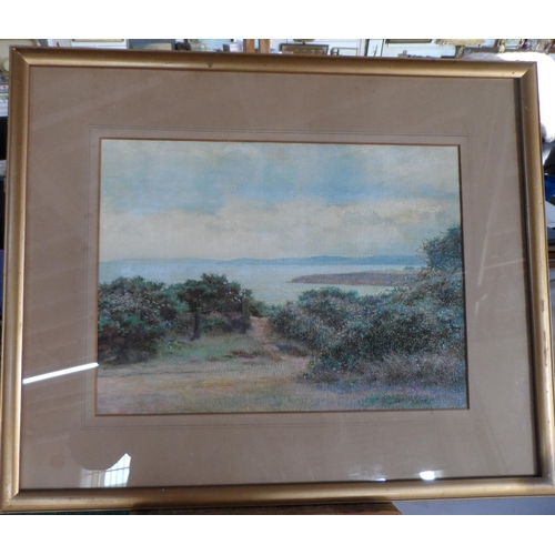 669 - Unsigned, mid 20thC oil on board, 