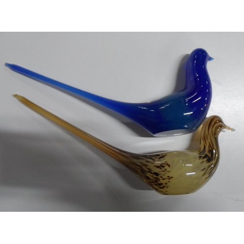 334 - Two small Mdina glass 