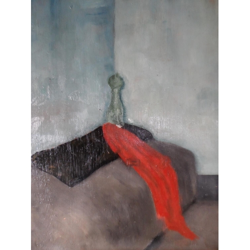 640 - GENEVIEVE ZONDERVAN (1922-2013) oil on board 