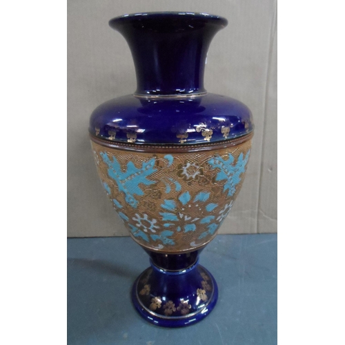 284 - Large early 20thC Royal Doulton vase,

33 cm tall