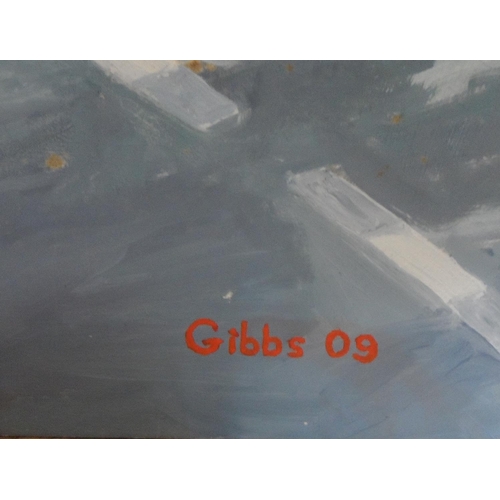 675 - G B Gibbs 2007 oil on board, 