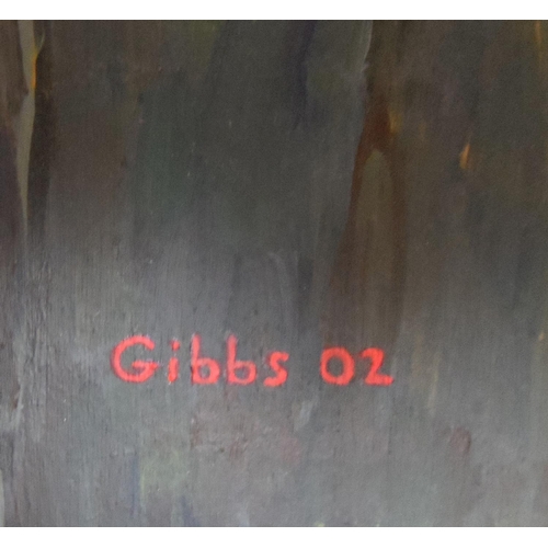 680 - G B Gibbs 2002 oil on board, 