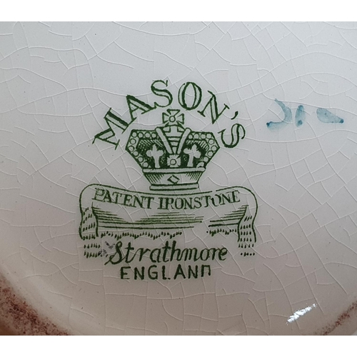 288 - Collection of miscellaneous dinnerware to include large meat plates and Mason's etc, (Qty)