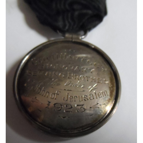 347 - The Most Venerable Order of the Hospital of Saint John of Jerusalem (Serving Member) medal, 1923 for... 