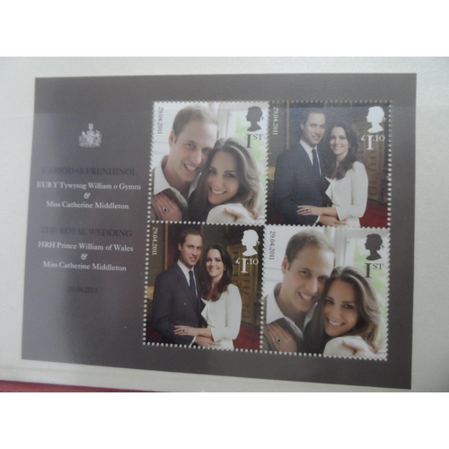 222 - Album of QEII GB related 1990s-2000s stamps to include commemorative stamp packs,  mini sheets, used... 