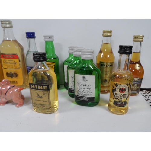 391 - Large quantity of various alcohol miniatures (Qty)