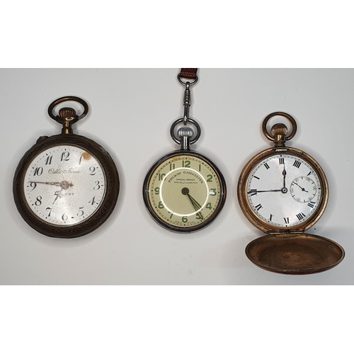 87 - Three antique pocket watches (3)