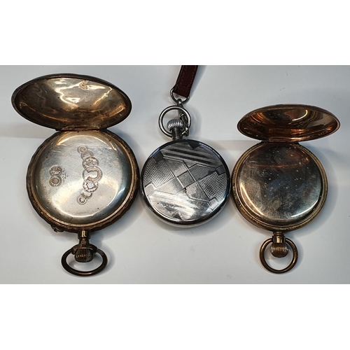 87 - Three antique pocket watches (3)