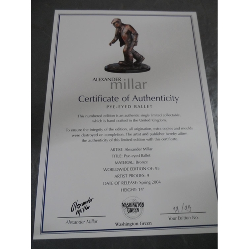 95 - Alexander MILLAR (1960) 2004 limited edition bronze 19/95 