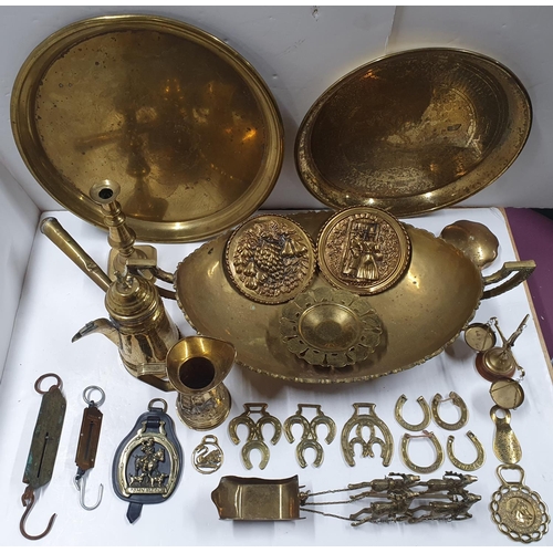 371 - Quantity of brassware, (Qty)