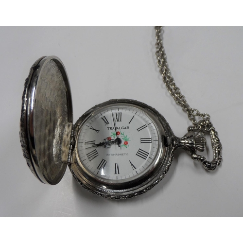 89 - Two fancy ladies 20thC pocket watches