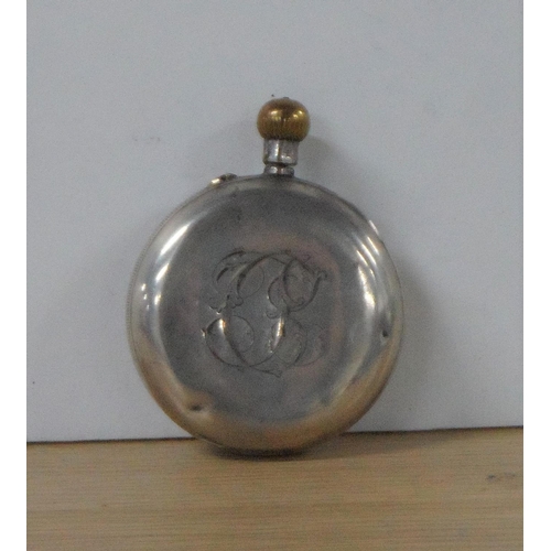 84 - Unmarked antique silver pocket watch